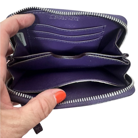 Michael Kors Purple Wristlet Wallet - Picture 7 of 7